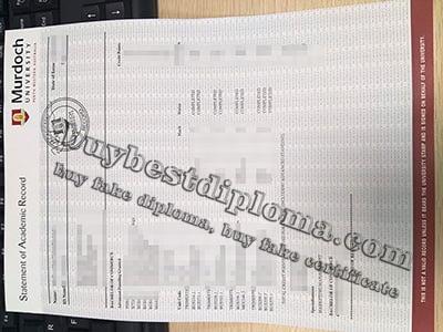 Murdoch University transcript, Murdoch University diploma, Murdoch University academic record