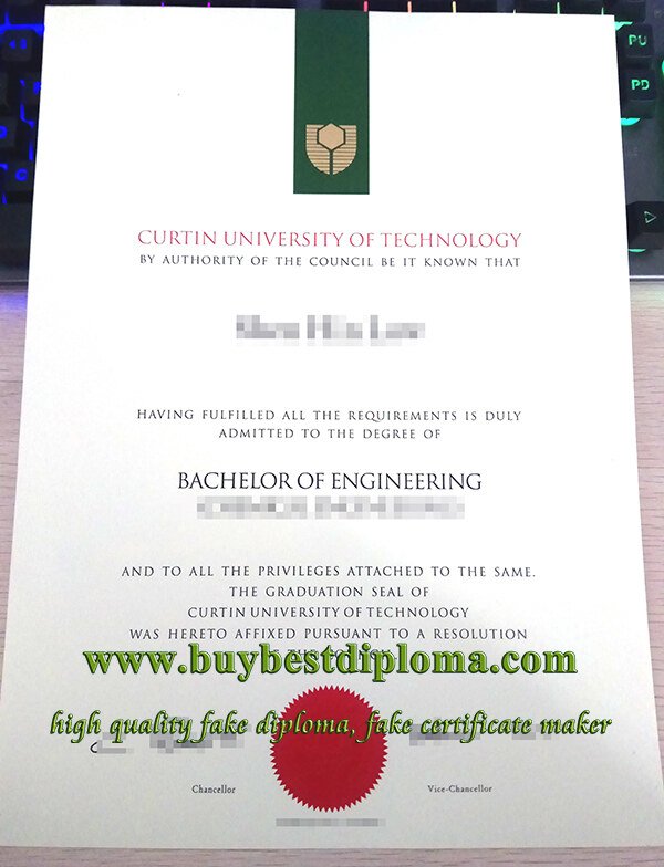 Curtin University Of Technology degree