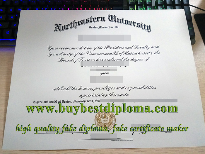 Northeastern University Diploma Northeastern University Diploma