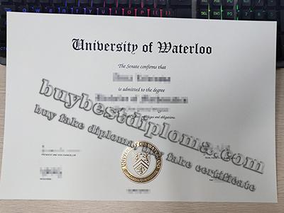 University of Waterloo diploma, University of Waterloo degree, fake University of Waterloo certificate,