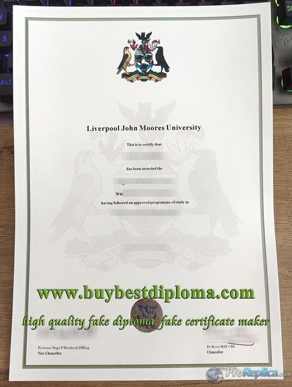 Liverpool John Moores University degree