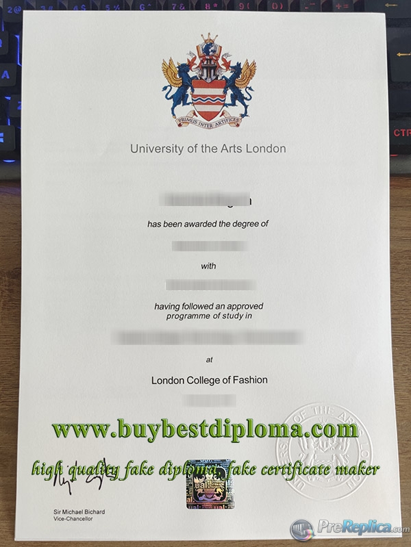 University of the Arts London degree