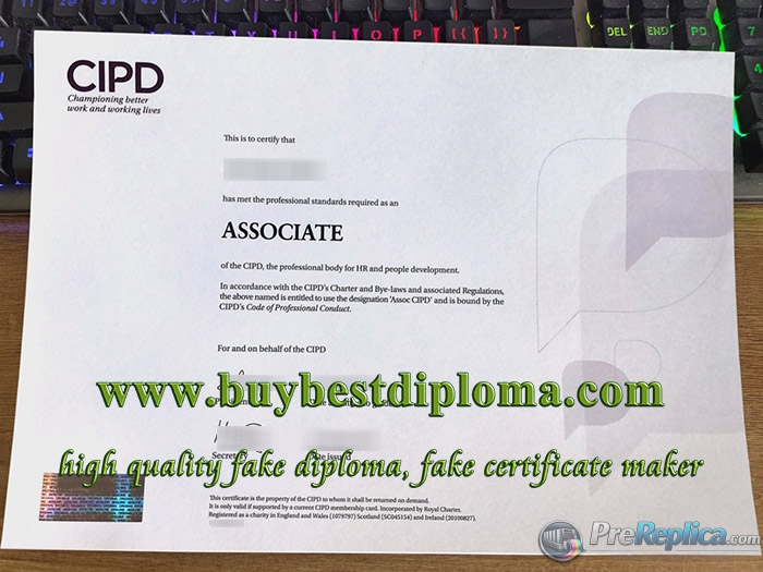 CIPD certificate