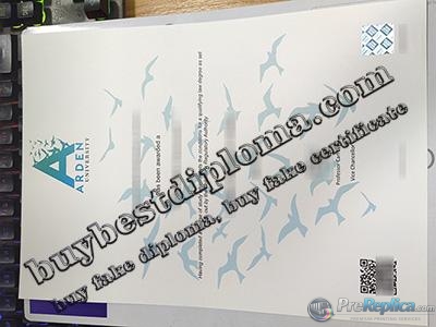 Arden University degree, Arden University certificate,
