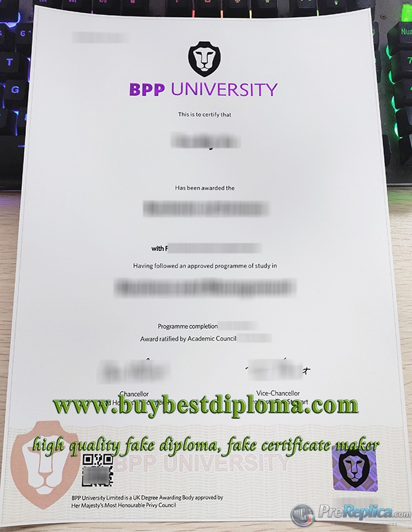 BPP University degree
