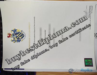 buy Birmingham City University diploma, BCU degree,