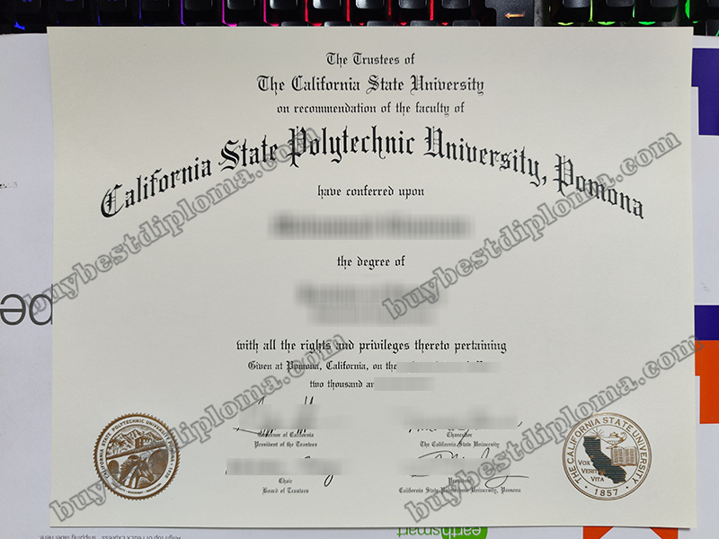 Cal Poly Pomona Diploma Cal Poly Pomona Diploma