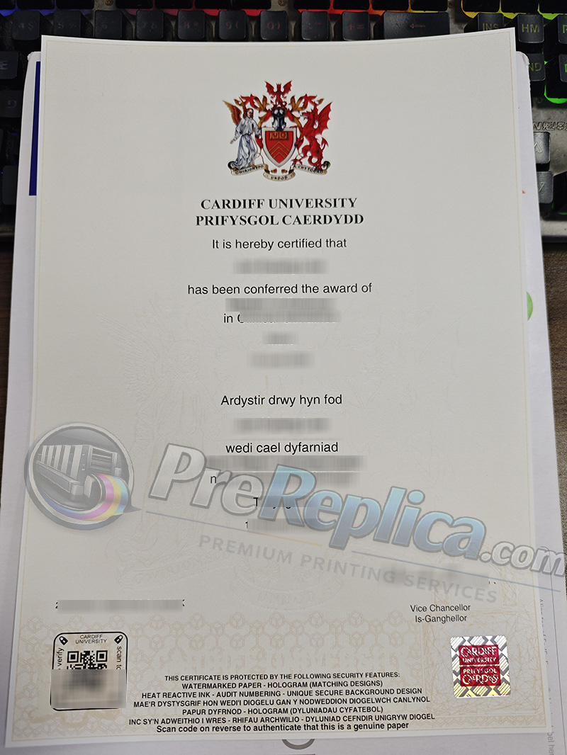 Cardiff University degree