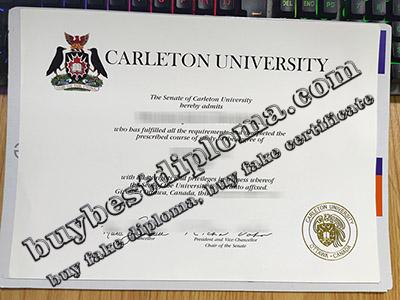 Carleton University fake diploma, Carleton University degree,