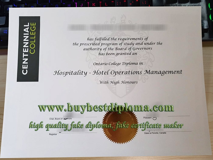 Centennial College diploma Centennial College diploma