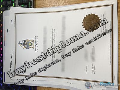 Central Queensland University fake degree