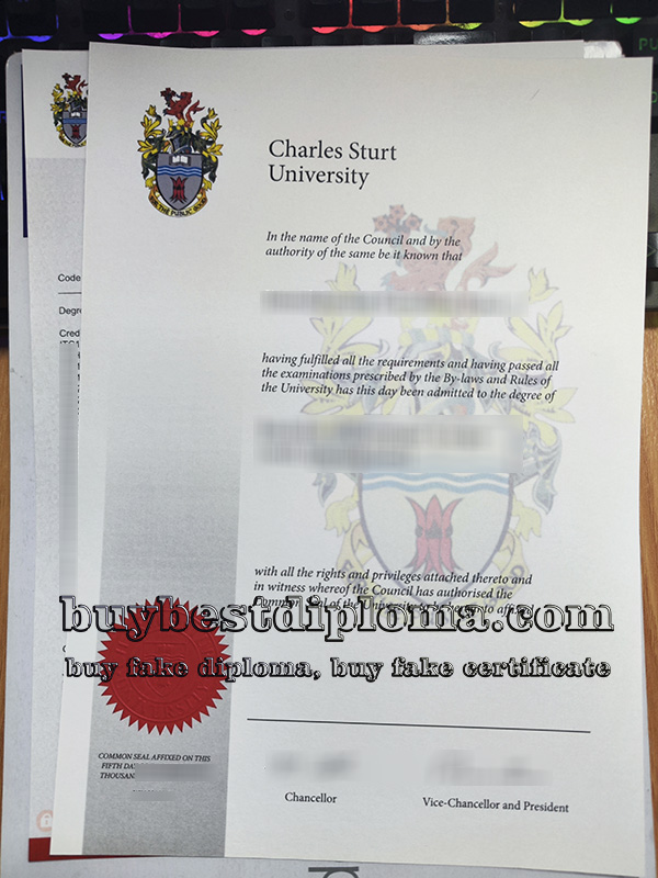 Charles Sturt University degree Charles Sturt University degree