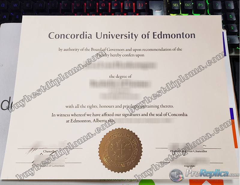 Concordia University of Edmonton diploma Concordia University of Edmonton diploma