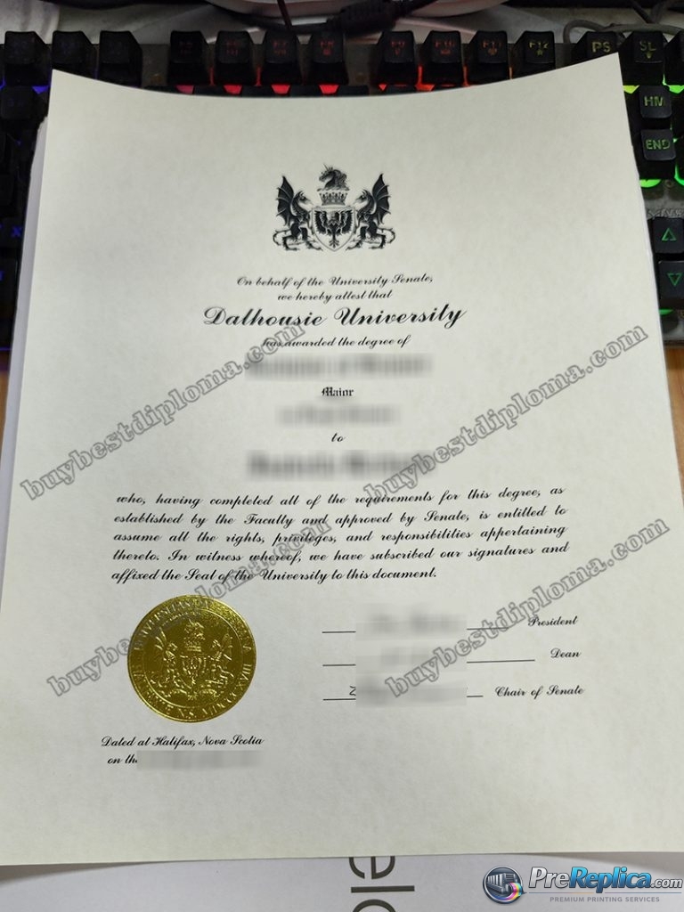 Dalhousie University diploma