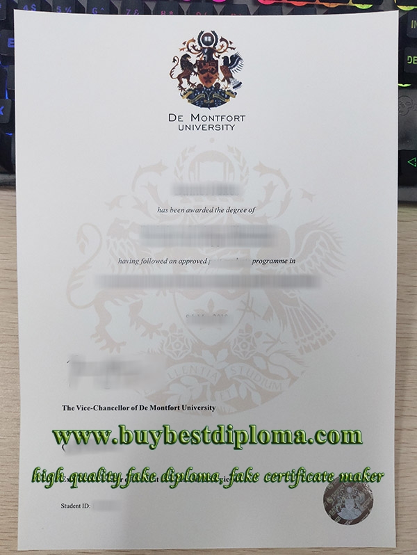 De Montfort University degree De Montfort University degree