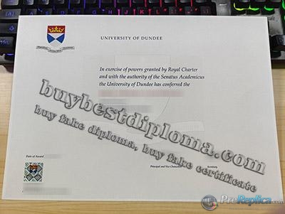 fake University of Dundee degree