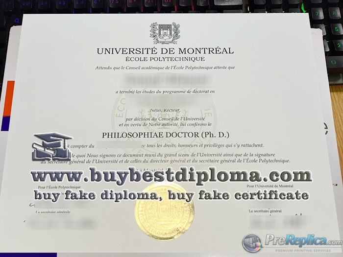 Ecole Polytechnique PhD diploma