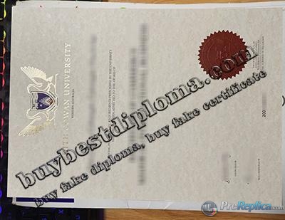 Edith Cowan University diploma