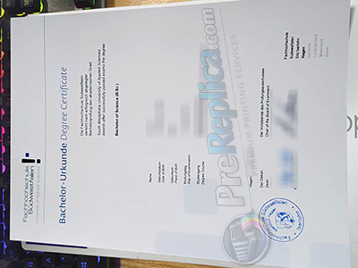 Fachhochschule Südwestfalen urkunde