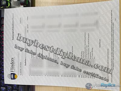 Flinders University transcript, fake Flinders University certificate,