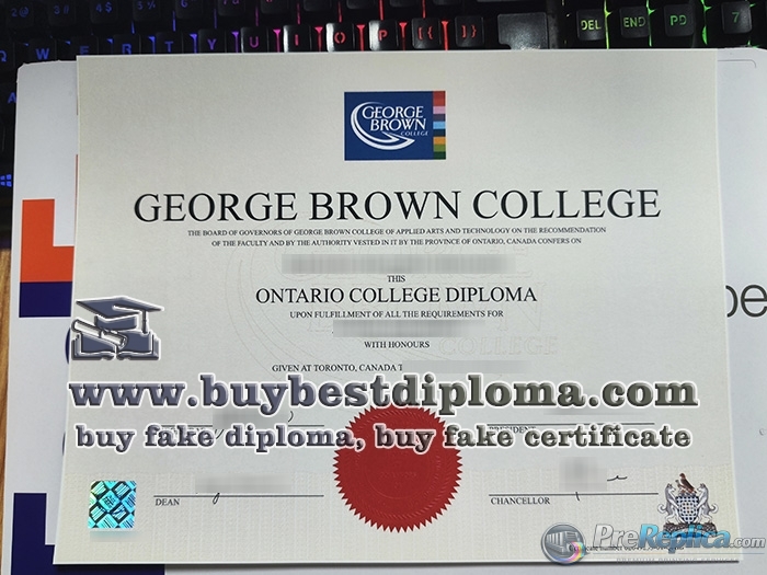 George Brown College diploma