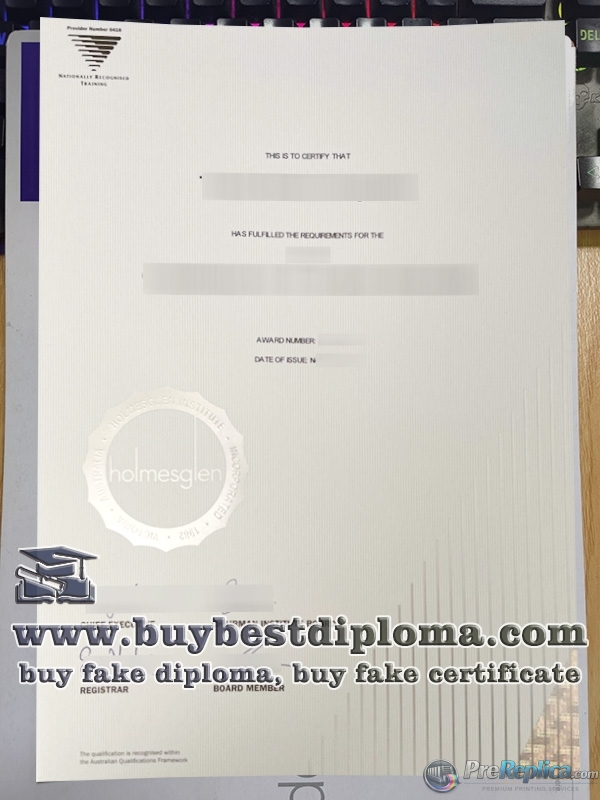 Holmesglen Institute TAFE diploma