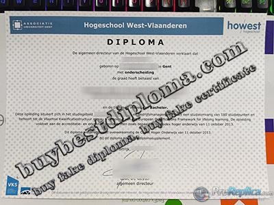 Hogeschool West-Vlaanderen degree 2022, fake Howest diploma,