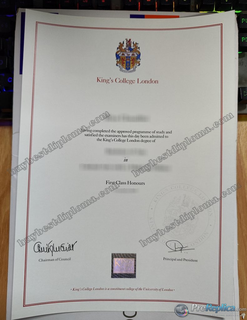 King’s College London degree