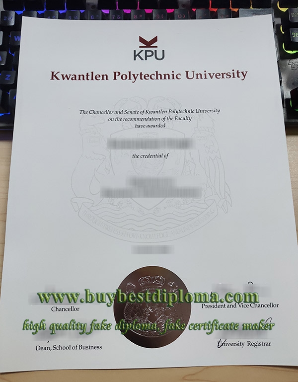 Kwantlen Polytechnic University Diploma Kwantlen Polytechnic University Diploma