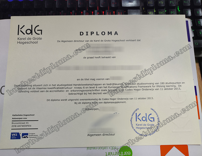 Karel de Grote-Hogeschool diploma, Karel de Grote-Hogeschool degree, Karel de Grote-Hogeschool diploma, Karel de Grote-Hogeschool degree,