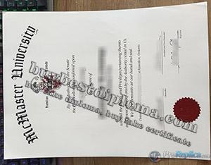 McMaster University diploma, McMaster University degree, fake McMaster University certificate, 麦克马斯特大学毕业证,