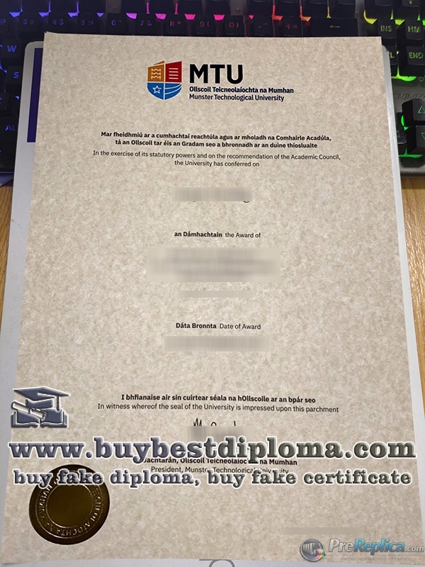 Munster Technological University degree