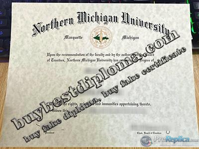 Northern Michigan University diploma, Northern Michigan University certificate,