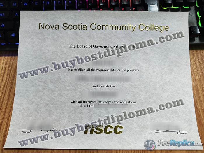 Nova Scotia Community College diploma Nova Scotia Community College diploma