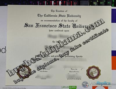 SFSU diploma