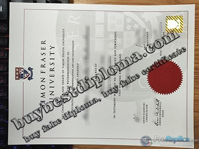 Simon Fraser University fake diploma, SFU diploma,