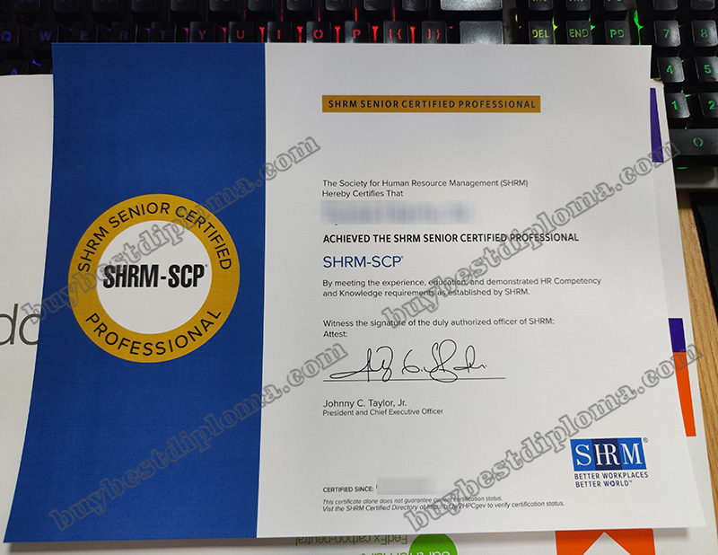 SHRM-SCP certificate, SHRM Senior Certified Professional certificate, SHRM-SCP certificate, SHRM Senior Certified Professional certificate,