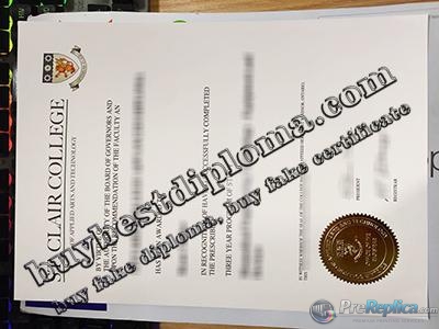 St. Clair College diploma, St Clair College certificate,