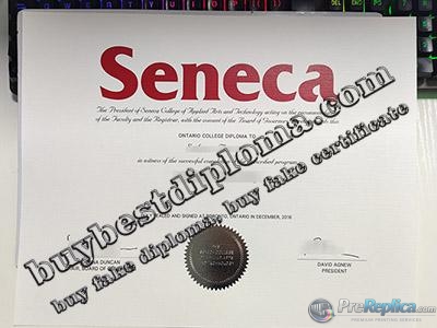 Seneca College diploma, Seneca College certificate,