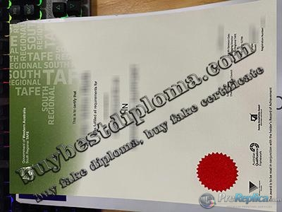 South Regional TAFE certificate, South Regional TAFE diploma,