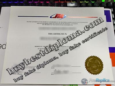 Southern Alberta Institute of Technolog diploma, SAIT certificate,
