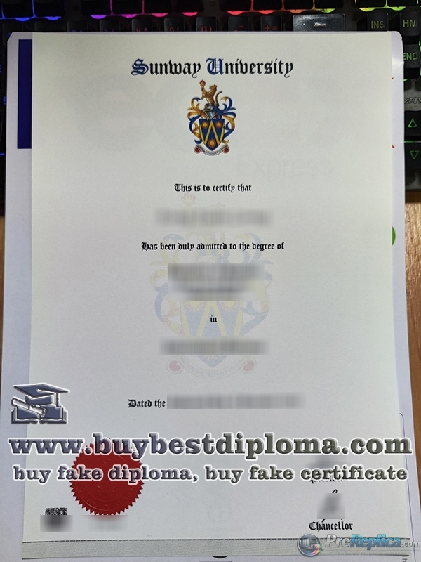 Sunway University degree