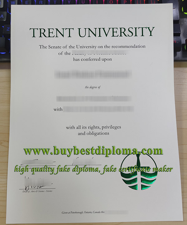 Trent University diploma Trent University diploma