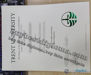 Trent University degree, Trent University certificate, Trent University diploma,