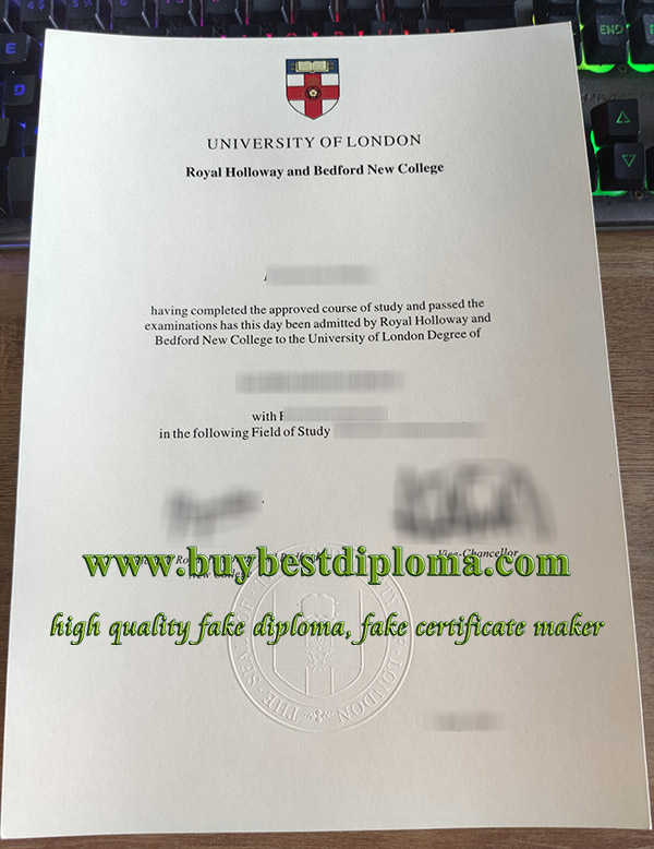 Royal Holloway University of London degree