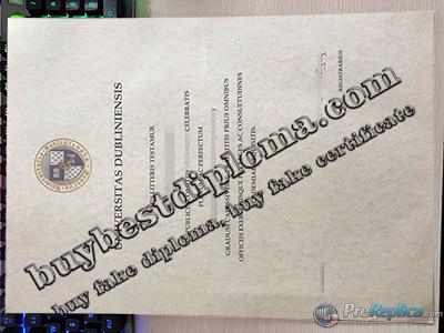 Universitas Dubliniensis degree, University of Dublin diploma,
