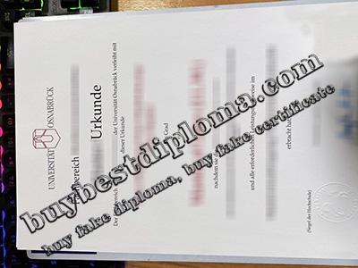 Universität Osnabrück urkunde, Osnabrück University degree,