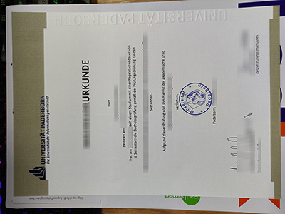 Universität Paderborn diploma
