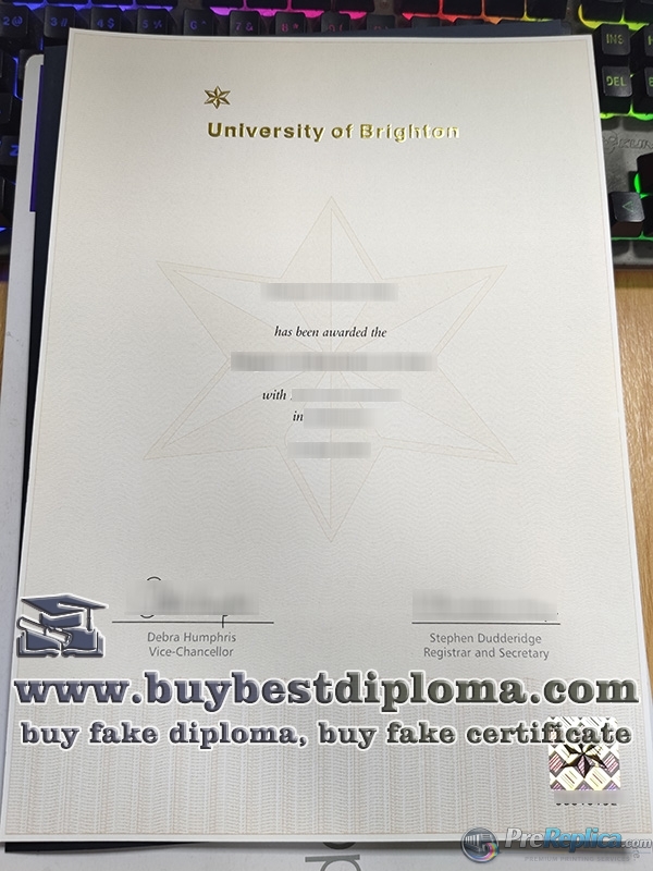 University of Brighton degree
