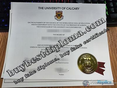 University of Calgary fake diploma, University of Calgary certificate,
